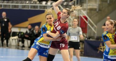 Stire din Sport : Handbal / CS Rapid, victorie categorică în Norvegia, în Liga Campionilor