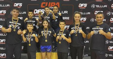 Kick-boxing / Copiii de la CS Medgidia, medaliaţi la Cupa de Amatori DFS Tellur de la Bucureşti