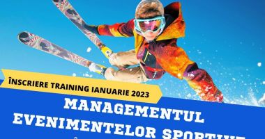Ministerul Sportului / Curs cu tema „Managementul evenimentelor sportive”, luna viitoare