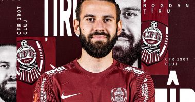 Stire din Sport : Fotbal / Bursa transferurilor. Ţîru a semnat cu CFR Cluj, FC Botoşani l-a „înregimentat” pe Dragomir