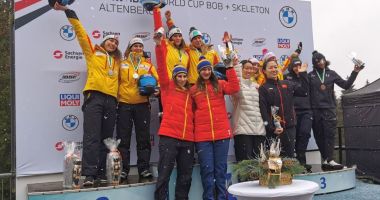 Stire din Sport : Andreea Grecu şi Teodora Vlad, în Top 5 la Cupa Mondială de bob de la Altenberg