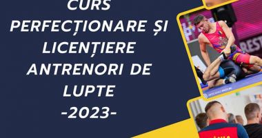 Stire din Sport : Lupte / Curs de perfecționare și licențiere pentru antrenori, luna viitoare, la Izvorani