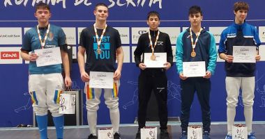 Stire din Sport : Salbă impresionantă de medalii pentru scrimerii constănţeni, la Campionatele Naţionale