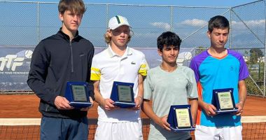 Stire din Sport : Tenis / Gabriel Ghețu, finalist la dublu și semifinalist la simplu în turneul ITF J100 MTA Open din Antalya