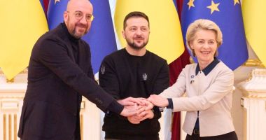 Volodimir Zelenski, aşteptat la summit-ul UE de la Bruxelles