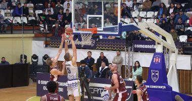 Stire din Sport : CSM Constanţa, calificare spectaculoasă în semifinalele Cupei României la baschet masculin