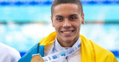 Stire din Sport : Nataţie / A primit cele mai multe voturi! David Popovici, cel mai bun înotător european al anului 2022