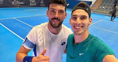Stire din Sport : Tenis / Victor Cornea, campionul cadrul turneului challenger de la Rovereto, în proba de dublu