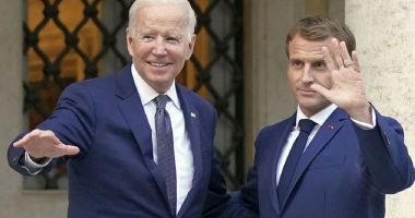 Preşedinţii Biden şi Macron au discutat despre principalele subiecte de politică externă