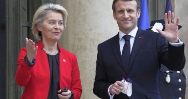 Stire din Actualitate : Emmanuel Macron şi Ursula von der Leyen, vizită comună în China