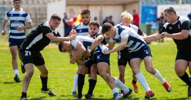 Stire din Sport : Rugbiştii constănţeni, nouă eseuri marcate în partida cu ACSOV Pantelimon