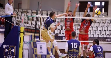 Stire din Sport : Voleibaliştii de la CSM Constanţa încep seria „de foc” cu Ştiinţa Explorări Baia Mare