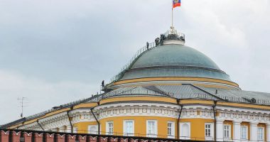 Kremlinul anunţă că a fost reparată cupola Palatului Senatului, deteriorată într-un atac cu drone