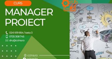 Stire din Economie : Cursul „Manager de proiect”, organizat, luna viitoare, de Camera de Comerţ