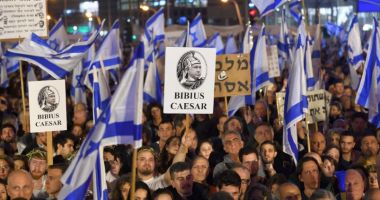 Stire din Actualitate : A 20-a săptămână de mobilizare împotriva reformei judiciare din Israel
