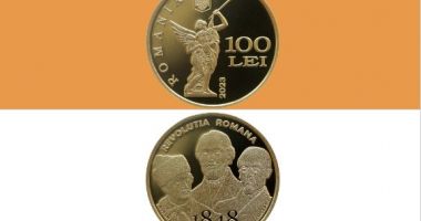 Stire din Economie : BNR: Emisiune numismatică cu tema 175 de ani de la Revoluția Română din 1848