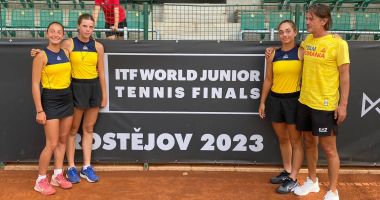 Stire din Sport : Echipa feminină U14 de tenis a României, pe locul cinci la ITF World Junior Tennis Finals 2023