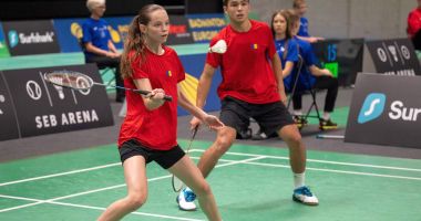 Stire din Sport : Badminton / Medalie de bronz pentru România la Campionatele Europene de juniori U17 de la Vilnius