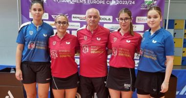 Stire din Sport : CSM Constanţa, calificată în optimile de finală ale ETTU Europe Cup la tenis de masă