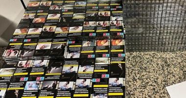 Stire din Eveniment : Peste 30.000 ţigarete, confiscate de inspectorii vamali. Marfa urma să ajungă în Anglia
