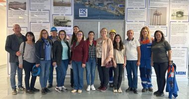 O delegaţie a Sindicatului Liber al Navaliştilor, în vizită la şantierele Vard Brăila şi Damen Galaţi - 3