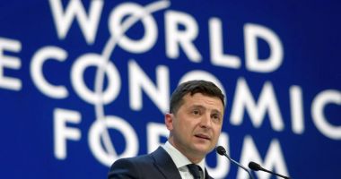 Volodimir Zelenski va participa personal la Forumul Economic Mondial de la Davos