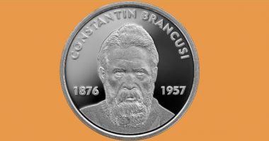 Stire din Economie : BNR a lansat o monedă din argint dedicată lui Constantin Brâncuşi