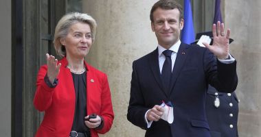 Stire din Actualitate : Emmanuel Macron, întrevedere cu Ursula von der Leyen, la Bruxelles