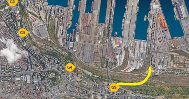 Portul Constanţa: Pasajul Baza Tehnică din zona Porţii 5, redeschis circulaţiei, după reparaţii capitale