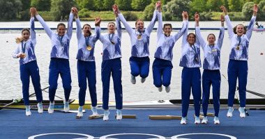 Stire din Sport : Cursă fantastică în finală! Aur olimpic pentru România în proba "regină" a canotajului