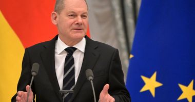 Stire din Actualitate : Cancelarul federal Olaf Scholz asigură Ucraina de sprijinul Germaniei