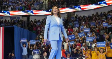 Stire din Actualitate : Kamala Harris a strâns donaţii de 540 milioane de dolari de când şi-a lansat candidatura la preşedinţie