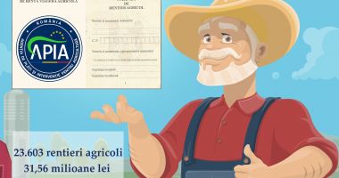 Stire din Economie : Agricultură: APIA a autorizat la plată rente viagere în valoare de 31,56 de milioane de lei