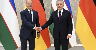 Stire din Actualitate : Cancelarul german Olaf Scholz a semnat la Samarkand un acord cu Uzbekistan
