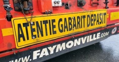 Stire din Eveniment : Infotrafic: Transporturi agabaritice, duminică seara, în zonele Mizil şi Agigea