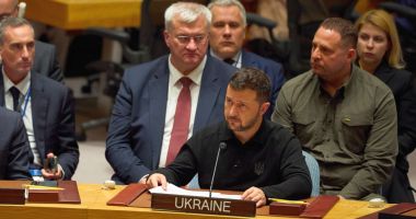 Stire din Actualitate : Volodimir Zelenski îndeamnă Consiliul de Securitate al ONU să constrângă Rusia să facă pace cu Ucraina