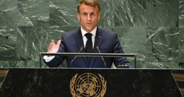 Stire din Actualitate : ONU: Macron cere limitarea dreptului de veto în Consiliul de Securitate în cazuri de crime în masă