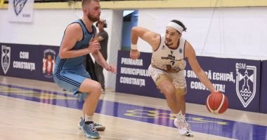 Stire din Sport : Liga Naţională de baschet masculin: CSM Constanţa a cedat, după prelungiri, în deplasarea de la Timişoara