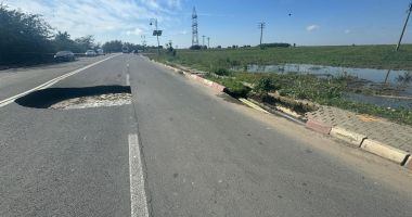 Stire din Social : Raja despre drumul surpat între Năvodari și Lumina: „Firma privată de construcții nu a respectat toate normele și standardele legale”