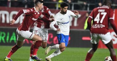 Stire din Sport : Ghinion! FC Farul, surclasată de Rapid, în etapa a 13-a a Superligii la fotbal