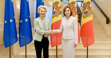 Stire din Actualitate : Ursula von der Leyen salută victoria Maiei Sandu pentru viitorul european al Republicii Moldova