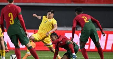 Stire din Sport : România, remiză pe teren propriu cu Portugalia, în Elite League U20 la fotbal