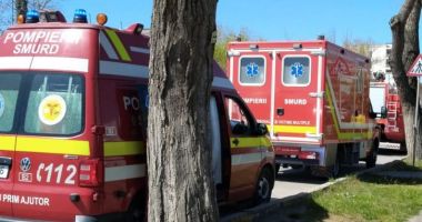 Stire din Eveniment : Pompierii constănţeni, intervenţie în cartierul Tomis Nord. O persoană a fost preluată de ambulanţă