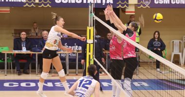 Stire din Sport : Volei feminin: CSM Constanţa, victorie în patru seturi cu CSM Bucureşti, în Liga Naţională