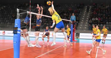 Stire din Sport : Divizia A1 la volei feminin: CSM Constanţa, eşec în minimum de seturi în faţa campioanei CSO Voluntari