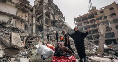 Stire din Actualitate : Donald Trump propune mutarea palestinienilor din Fâşia Gaza în Egipt şi Iordania