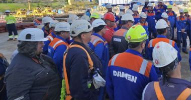 Stire din Economie : Astăzi, protest al muncitorilor din Şantierul Naval Damen 2 Mai Mangalia