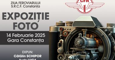 Stire din Economie : Ziua Feroviarului, marcată la SRCF Constanţa printr-o expoziţie foto în Gara Constanţa