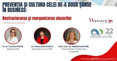 Stire din Economie : Firmele constănţene, consiliate pentru a depăşi dificultăţile financiare