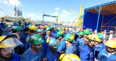 Stire din Economie : Salarii mărite în Şantierul Naval Constanţa. "Este o mobilizare pentru creşterea productivităţii muncii!"